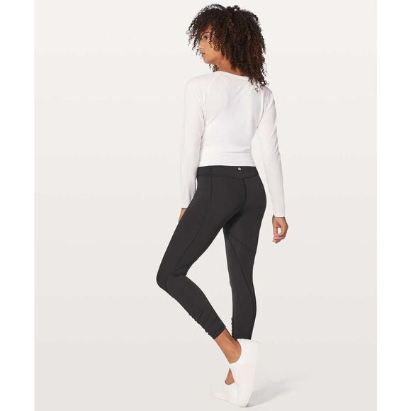 Lululemon Play Off The Pleats Tight* 25" Black - Size: 2 - Picture 3 of 10